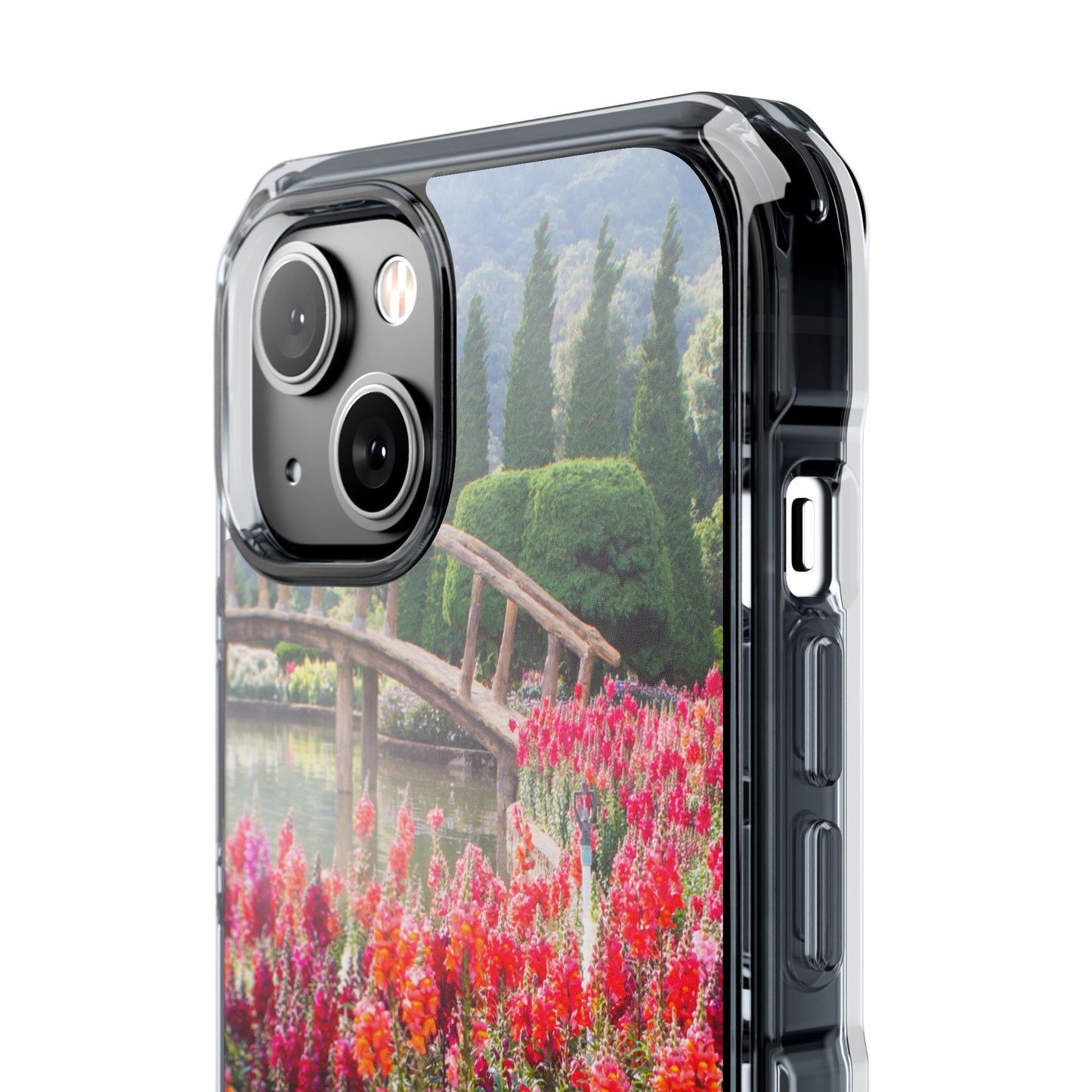 Magnetic Clear Impact Case - Nature-Inspired Phone Protection