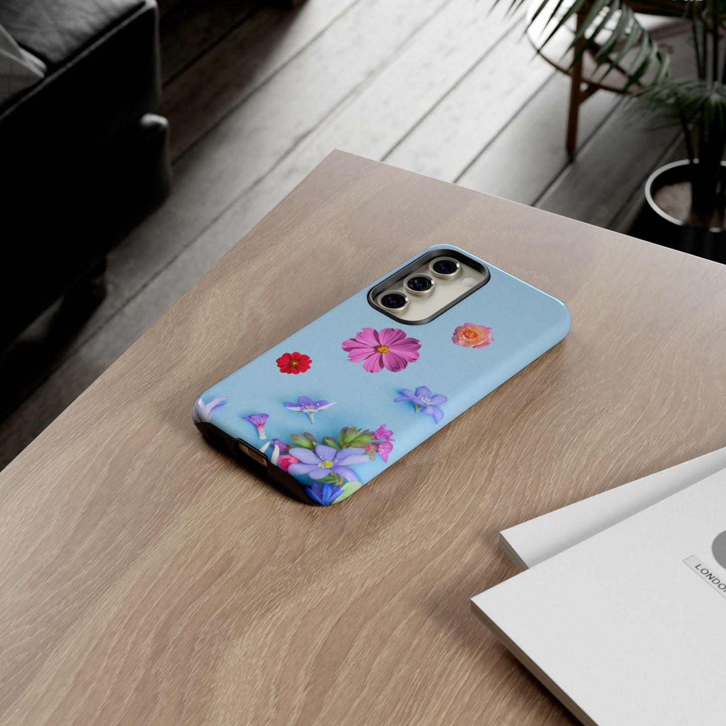 Tough Phone Case - Colorful Flower Design for Spring & Summer