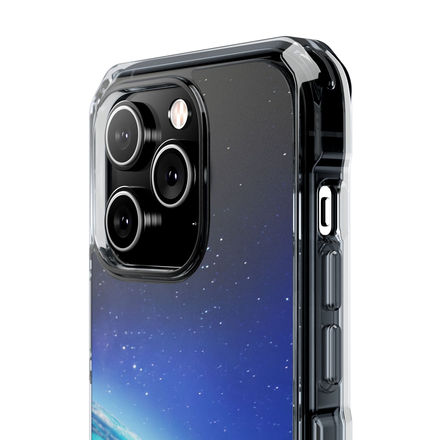 Magnetic Clear Impact Case - Galaxy Earth