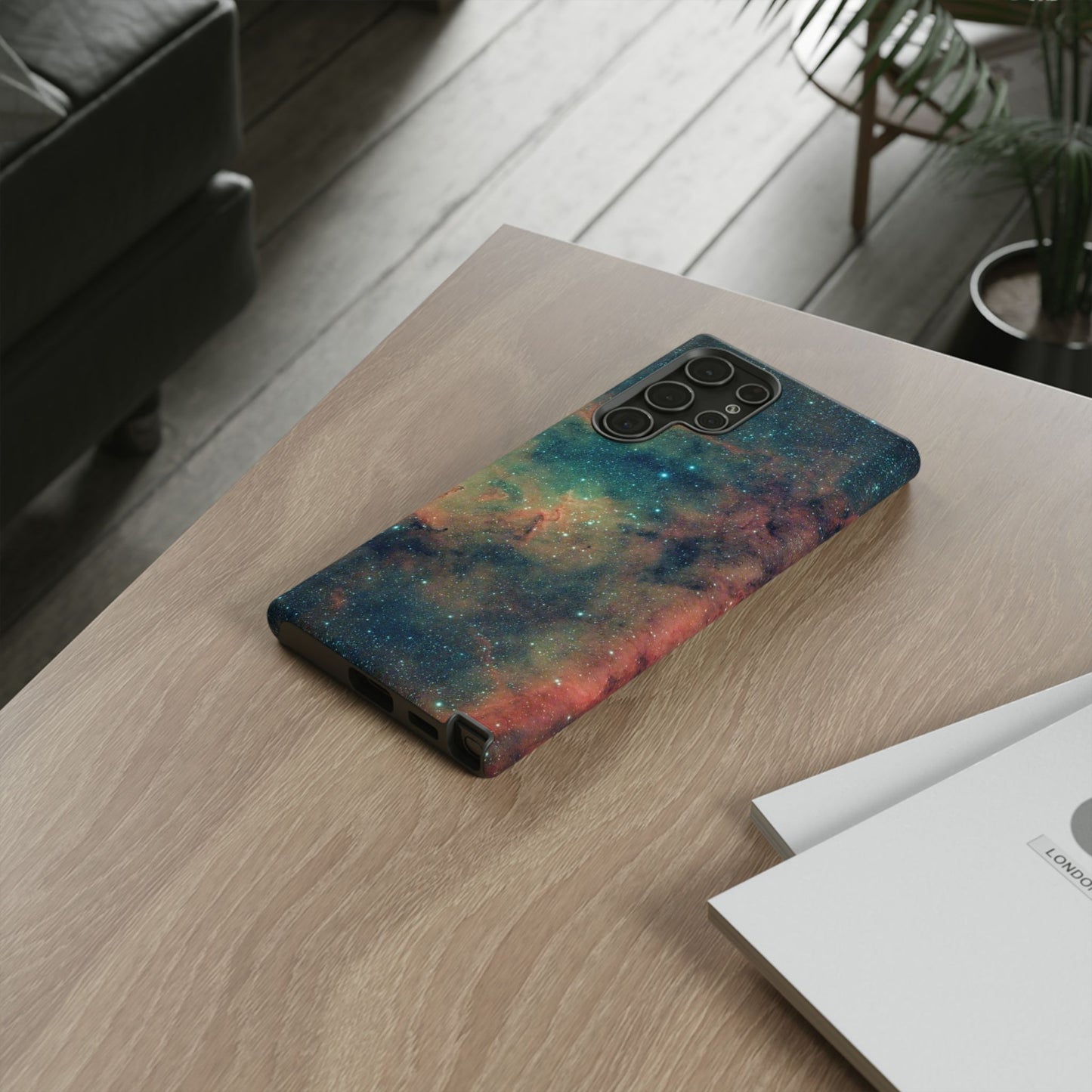 Tough Phone Case - Cosmic Nebula Design