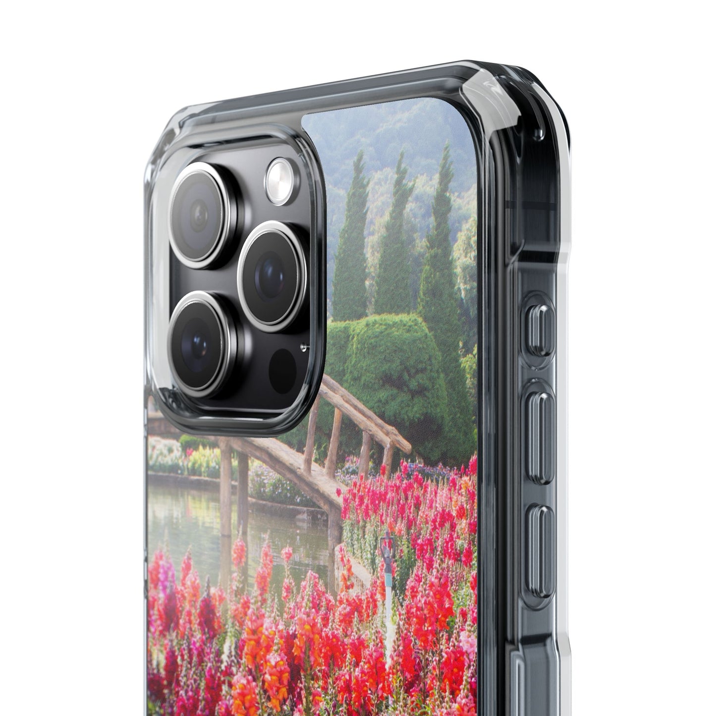 Magnetic Clear Impact Case - Nature-Inspired Phone Protection