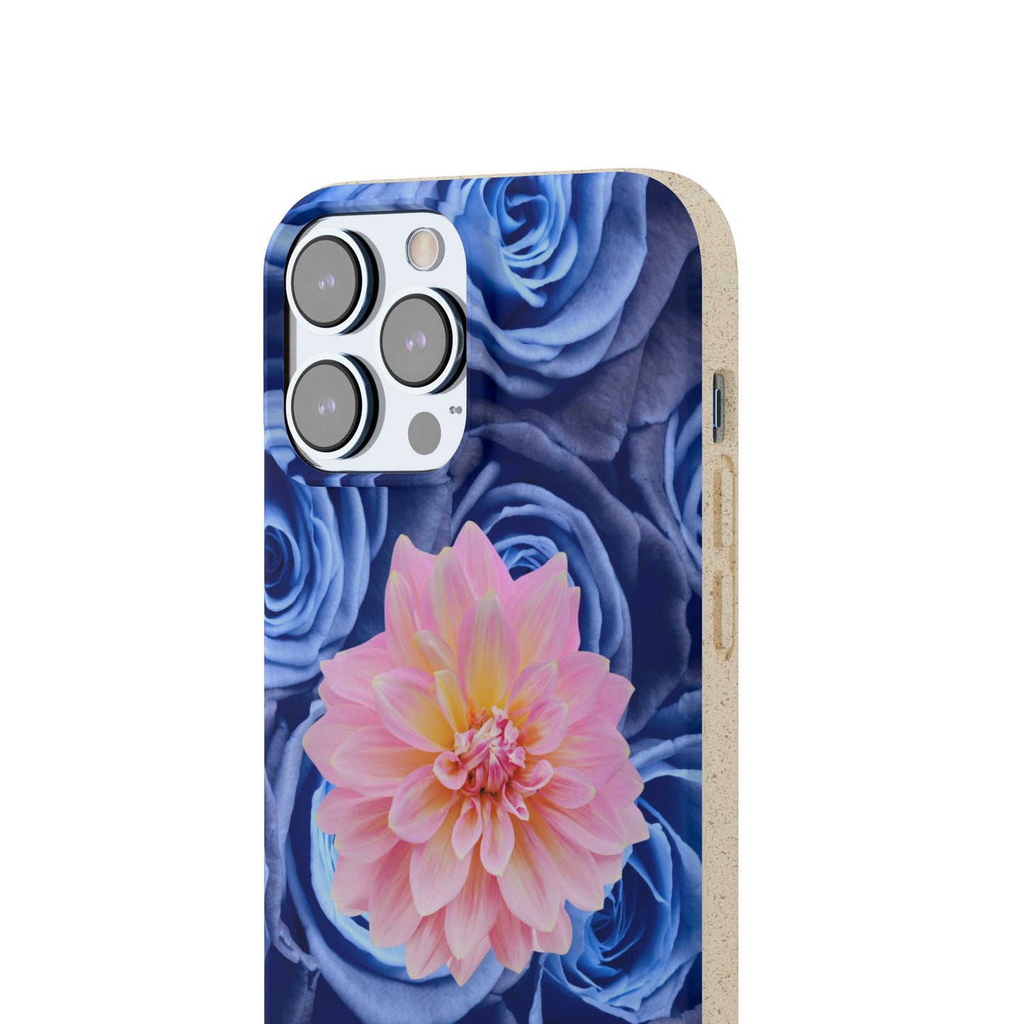 Biodegradable Cases- Blue Roses Design