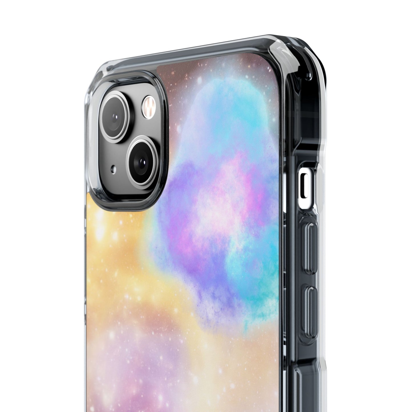 Magnetic Clear Phone Case - Cosmic Colors