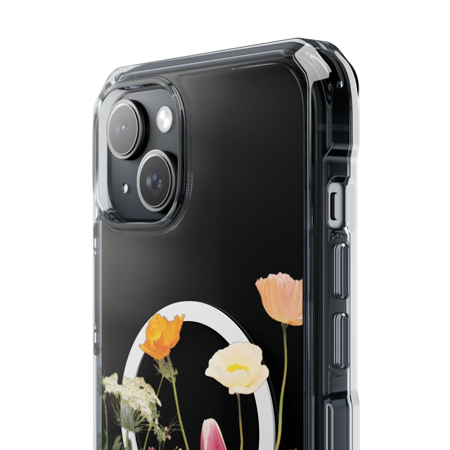 Magnetic Clear iPhone Case - Impact Protection for Nature Lovers