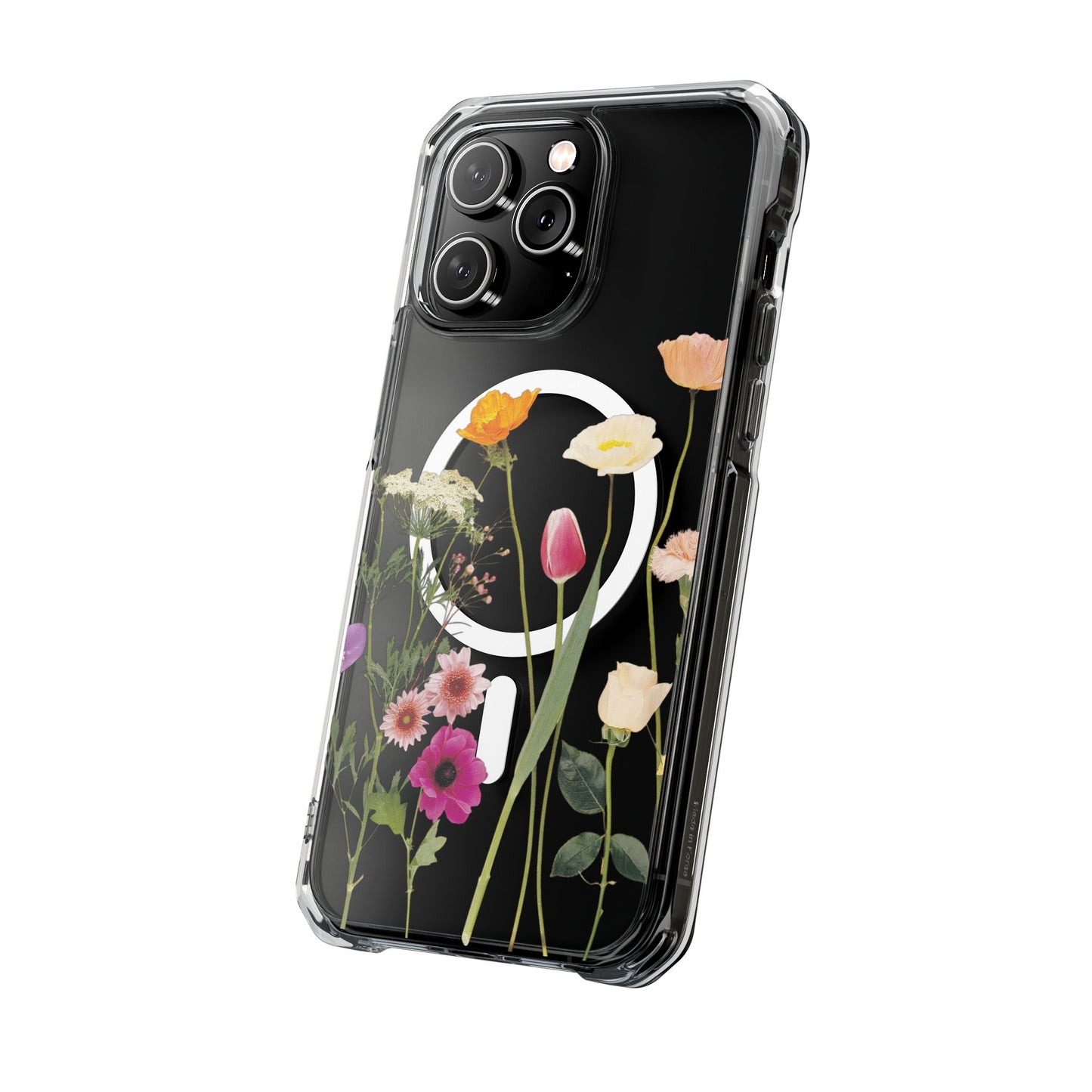 Magnetic Clear iPhone Case - Impact Protection for Nature Lovers