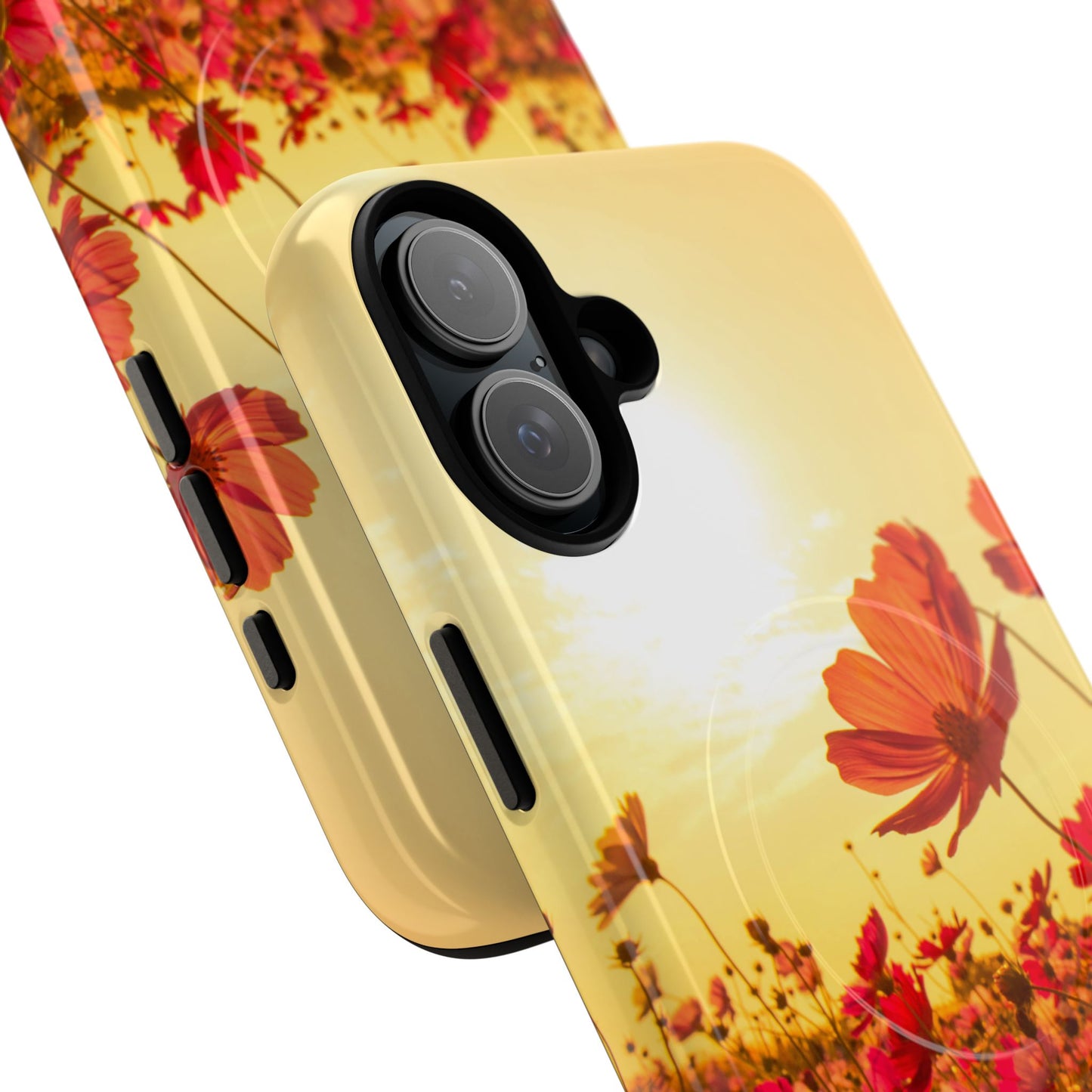 Tough Magnetic Phone Case – Vibrant Floral  and Stylish Protection for Nature Lovers