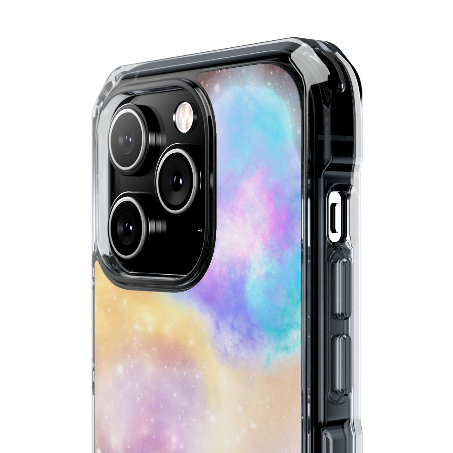 Magnetic Clear Phone Case - Cosmic Colors