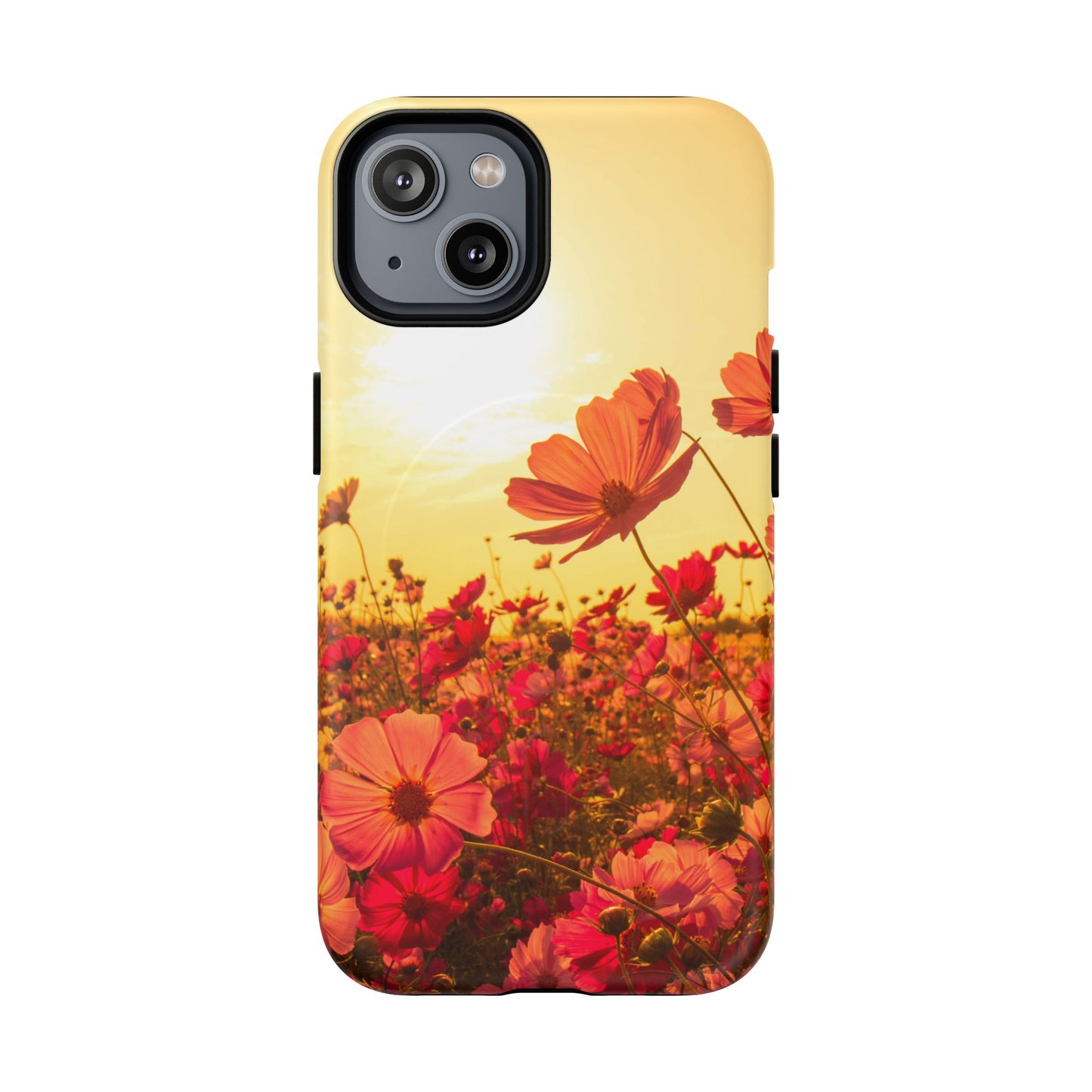 Tough Magnetic Phone Case – Vibrant Floral  and Stylish Protection for Nature Lovers