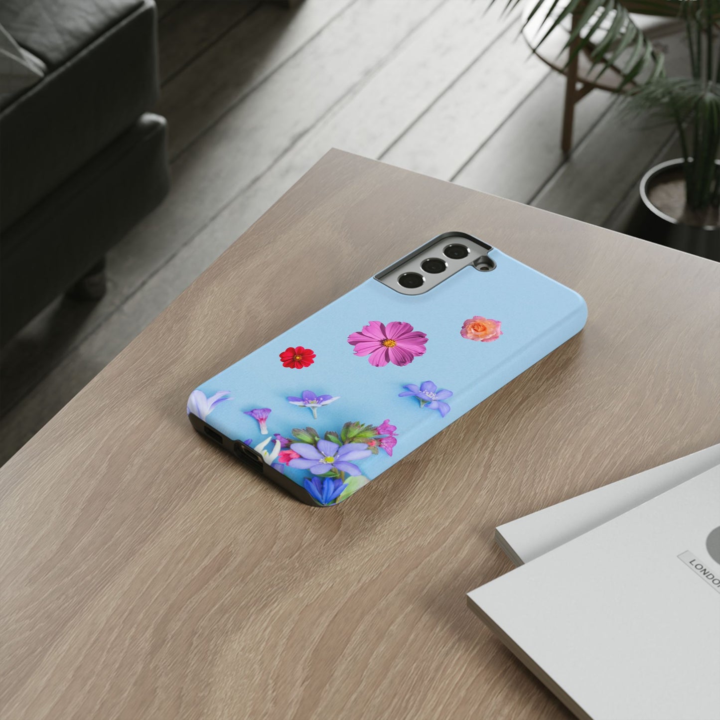 Tough Phone Case - Colorful Flower Design for Spring & Summer