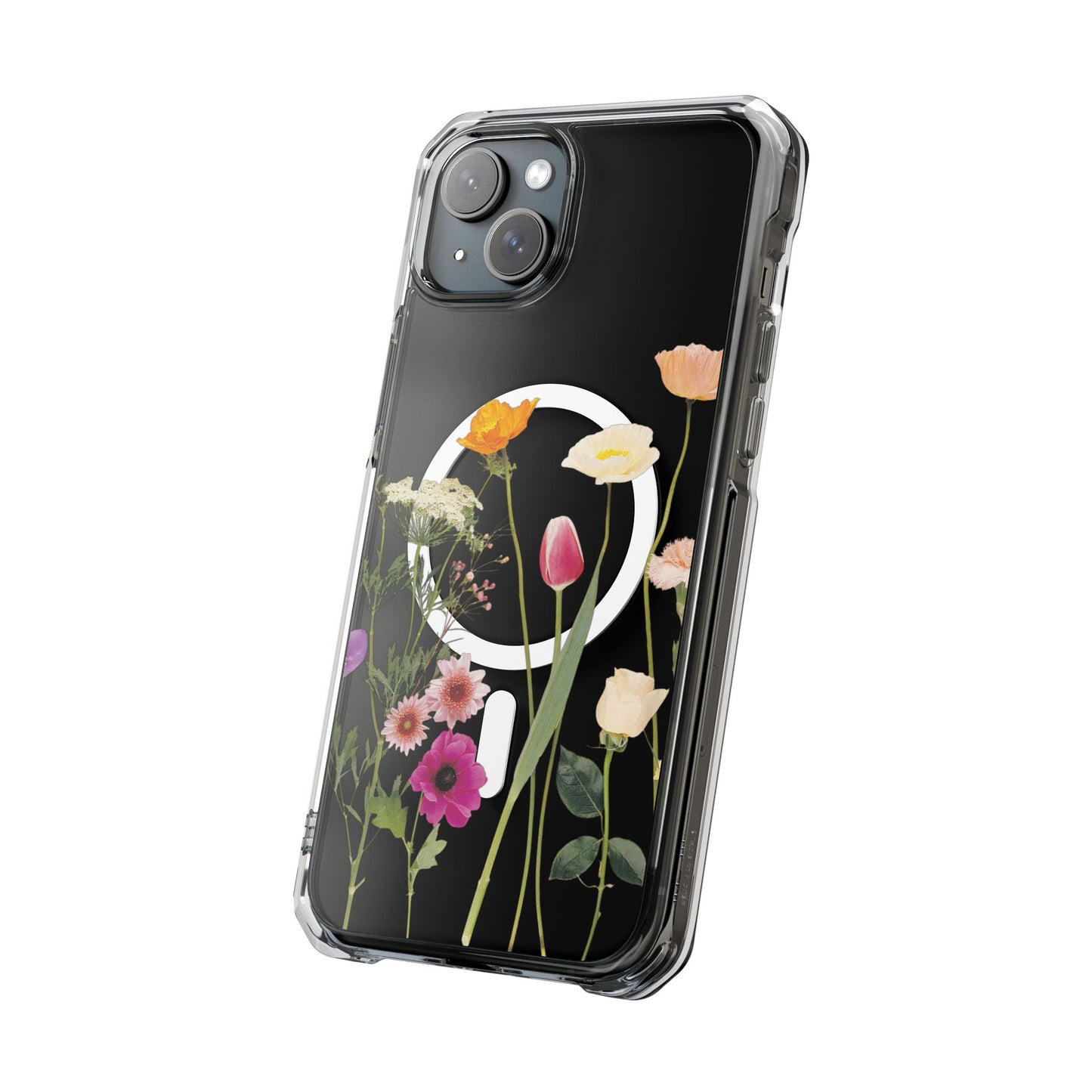 Magnetic Clear iPhone Case - Impact Protection for Nature Lovers