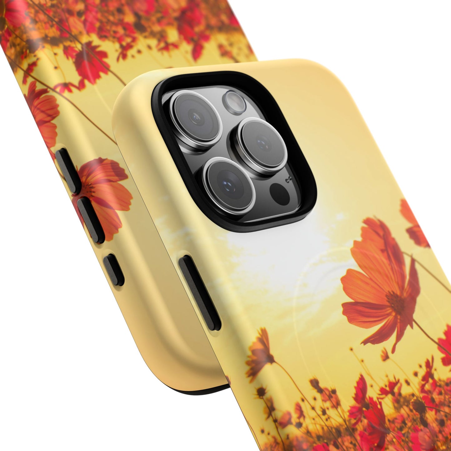 Tough Magnetic Phone Case – Vibrant Floral  and Stylish Protection for Nature Lovers