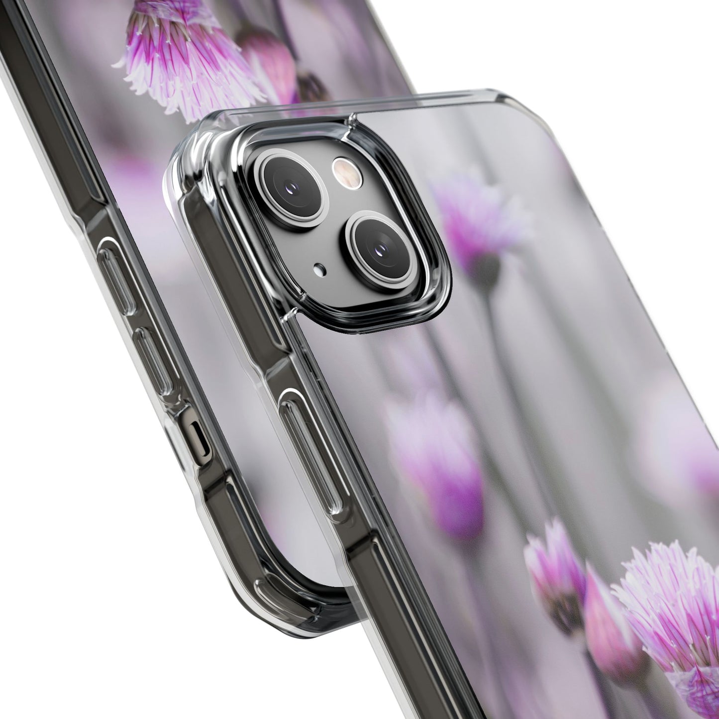 Magnetic Clear Impact Case - Protective Phone Case with Nature Design