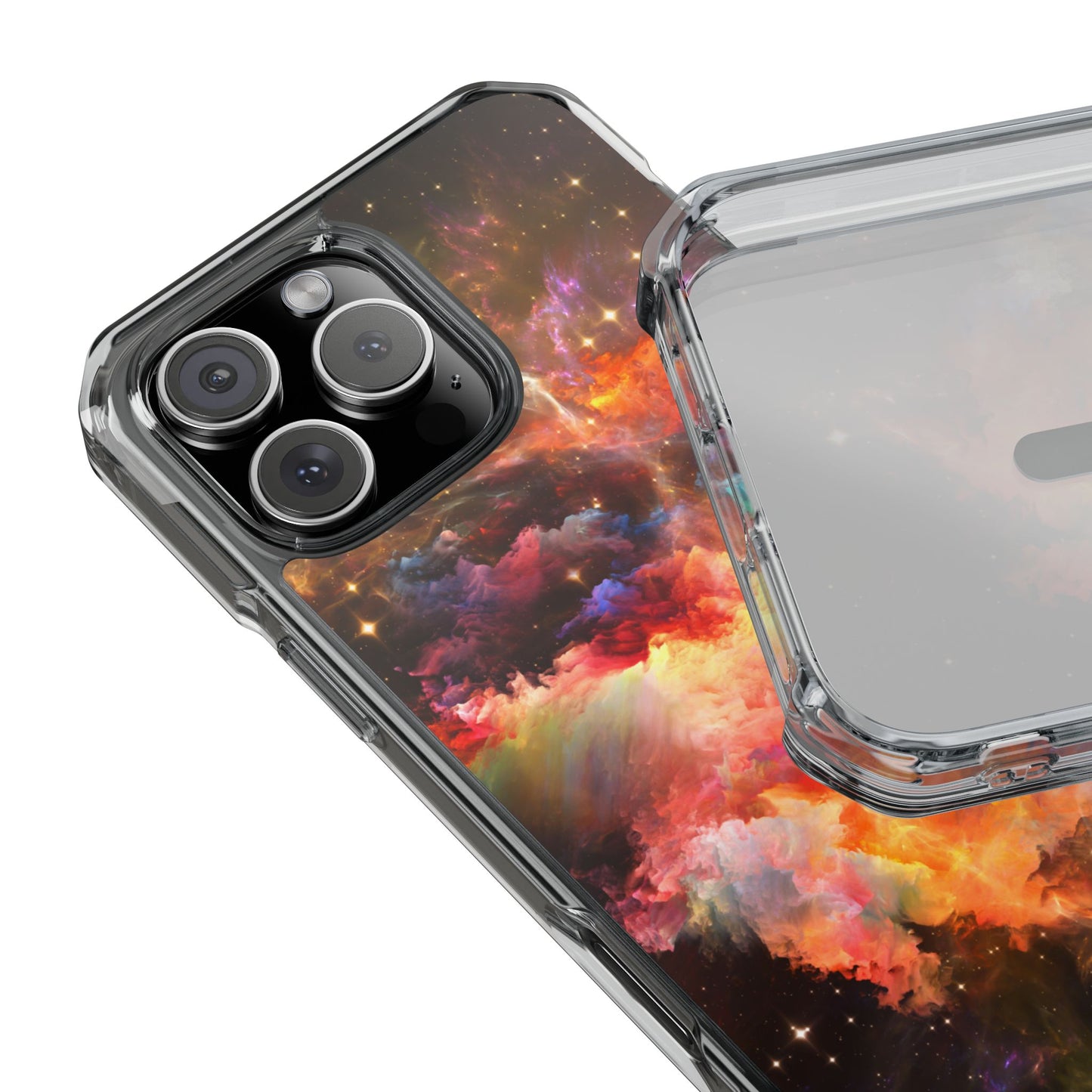 Magnetic Clear Impact Case- Celestial Galaxy