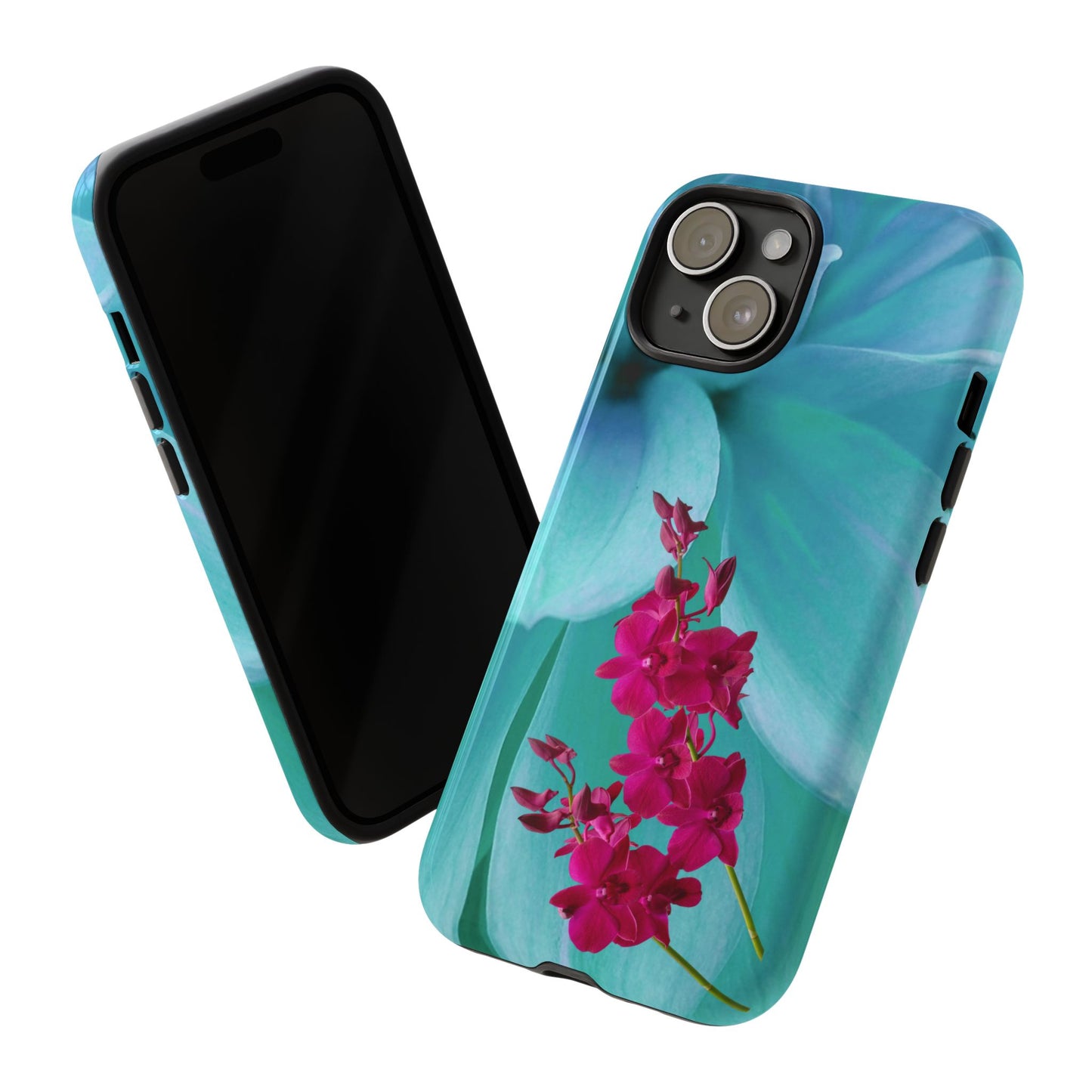 Tough Phone Case - Elegant Orchid Design