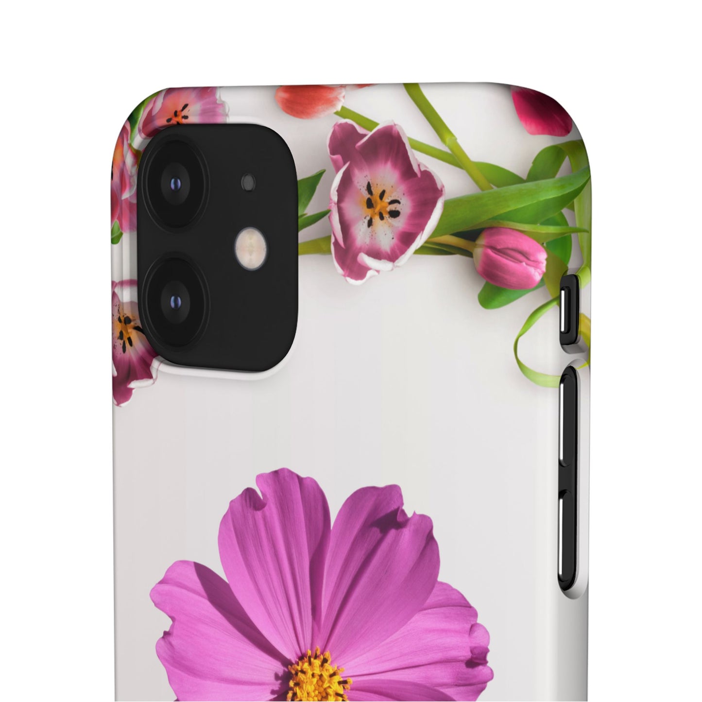 Snap Case- Elegant Flower Design