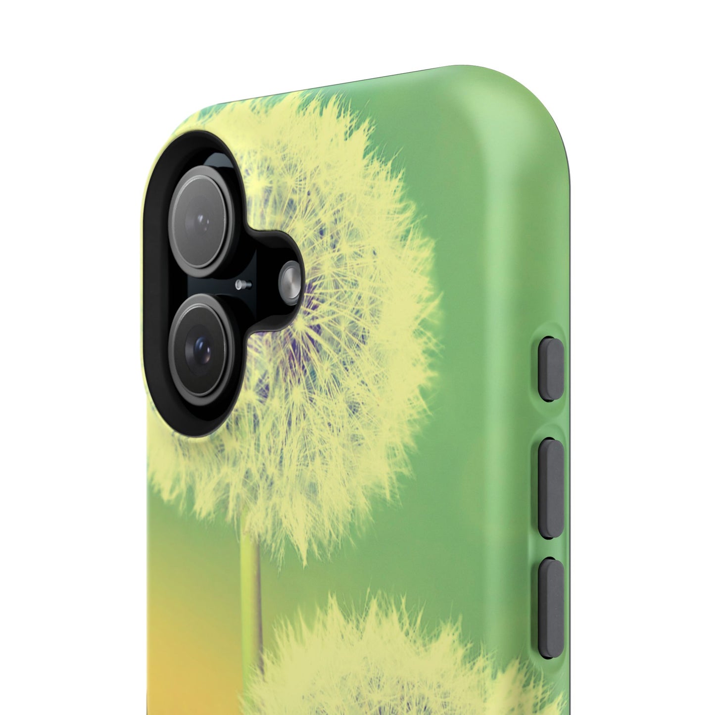 Impact-Resistant Phone Case - Whimsical Dandelion