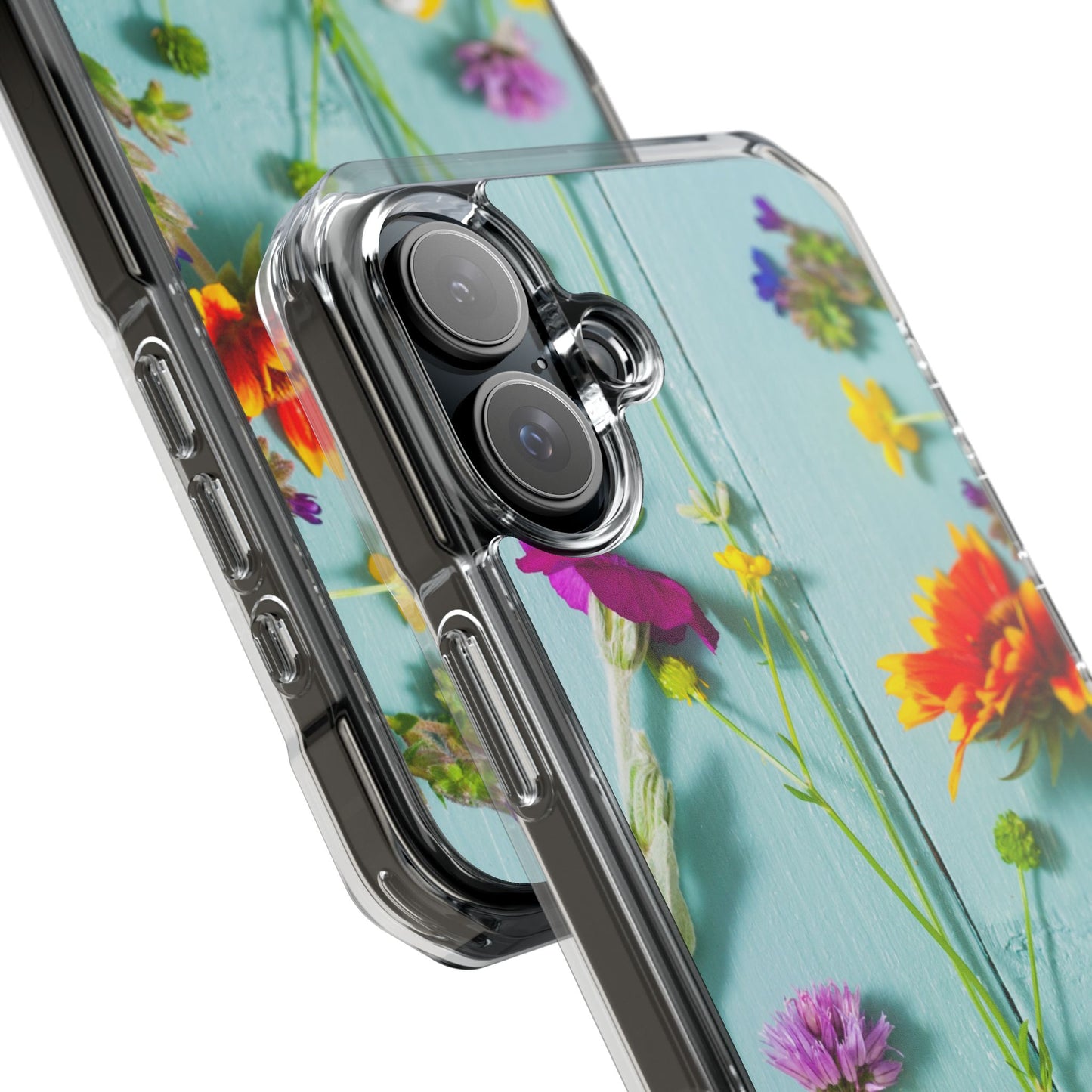 Magnetic Clear Impact Cases- Blossom Field