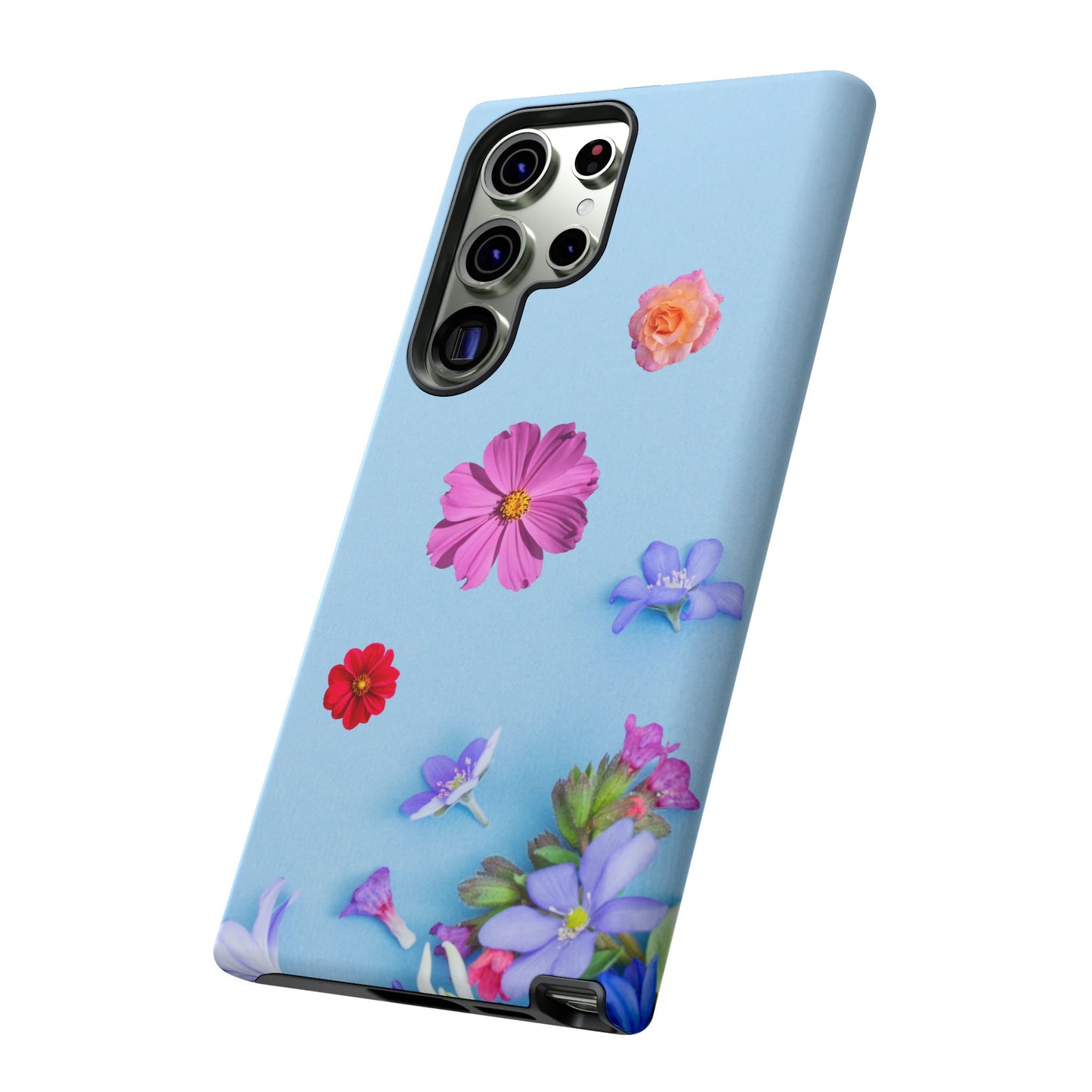 Tough Phone Case - Colorful Flower Design for Spring & Summer