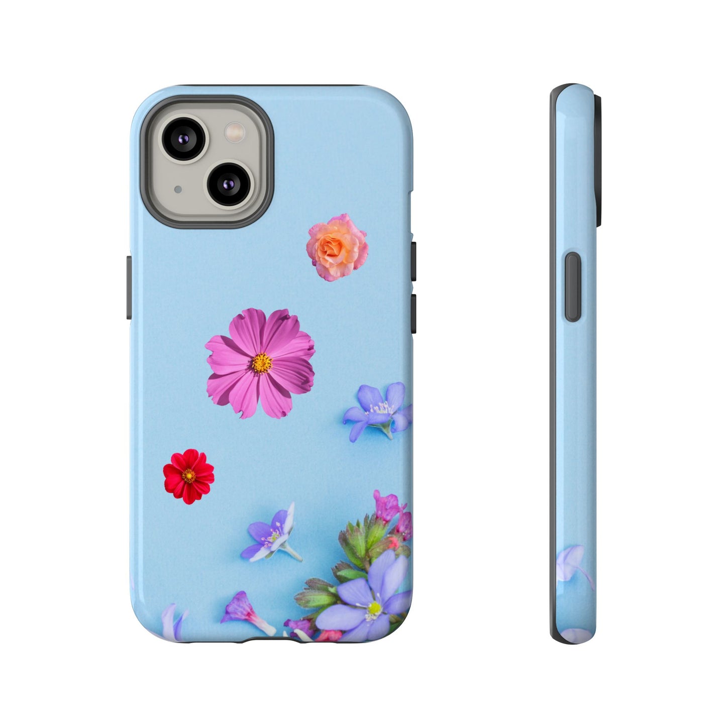 Tough Phone Case - Colorful Flower Design for Spring & Summer