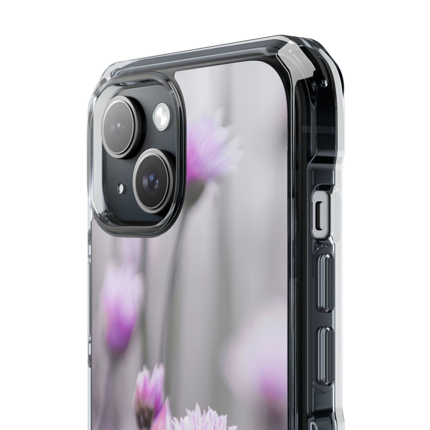 Magnetic Clear Impact Case - Protective Phone Case with Nature Design