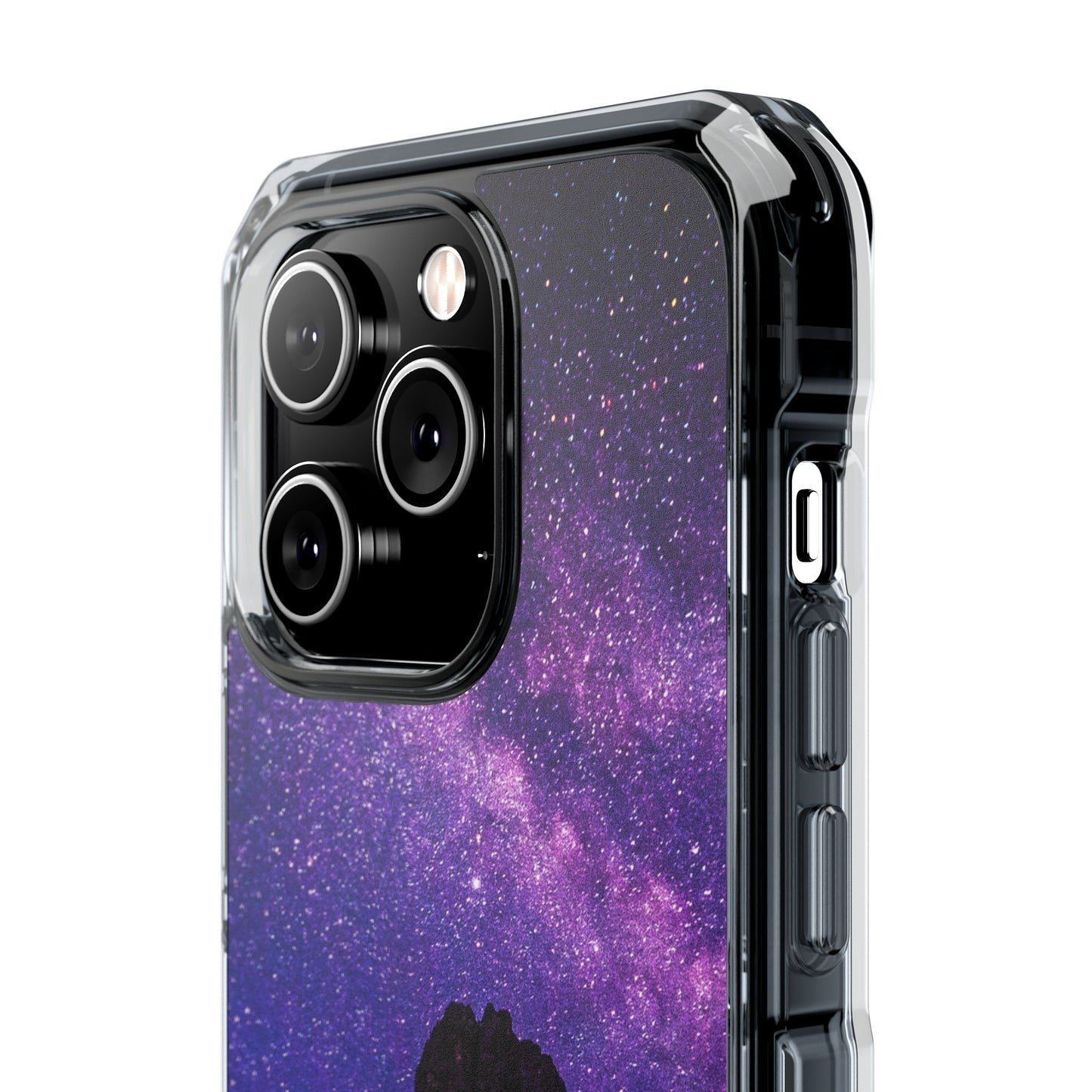 Magnetic Clear Impact Case- Stunning Starry Design