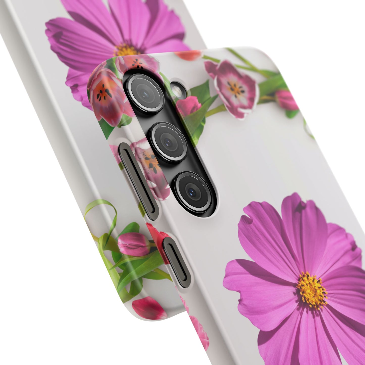 Snap Case- Elegant Flower Design