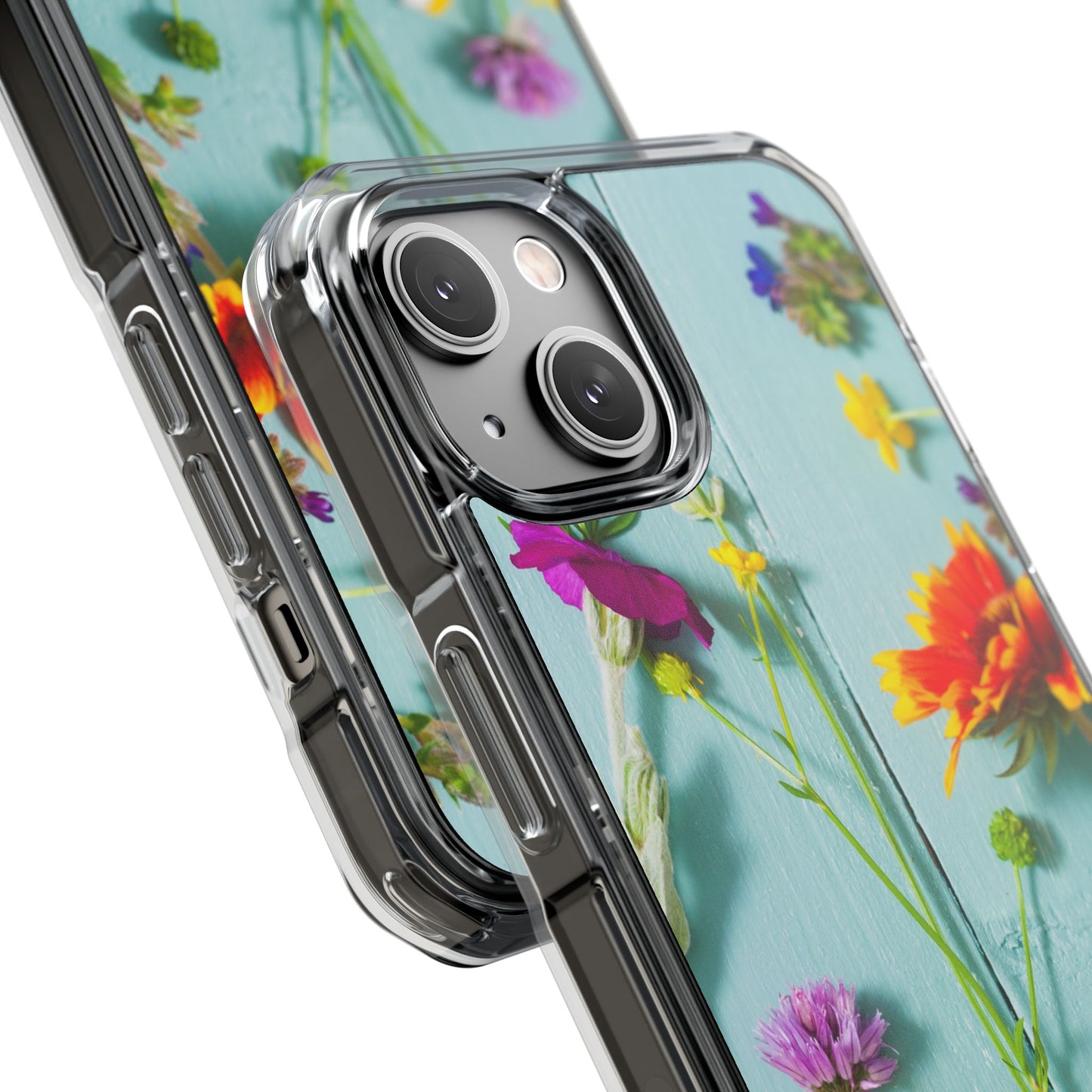 Magnetic Clear Impact Cases- Blossom Field