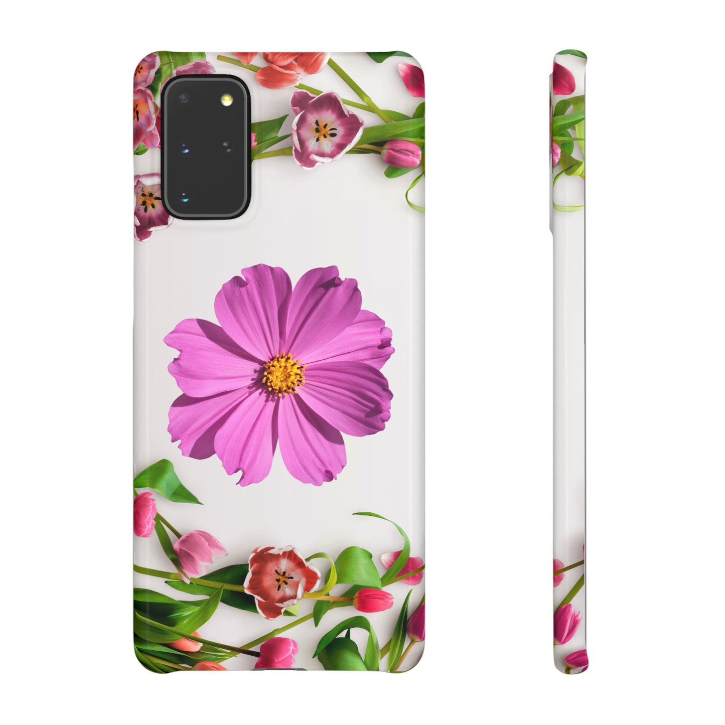 Snap Case- Elegant Flower Design