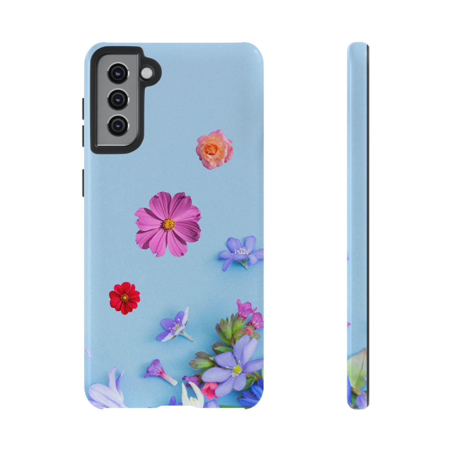 Tough Phone Case - Colorful Flower Design for Spring & Summer