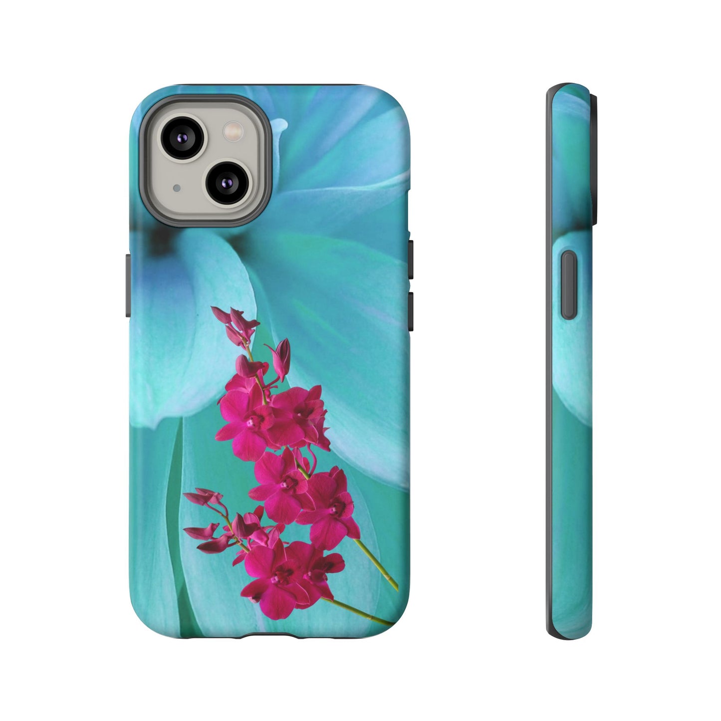 Tough Phone Case - Elegant Orchid Design