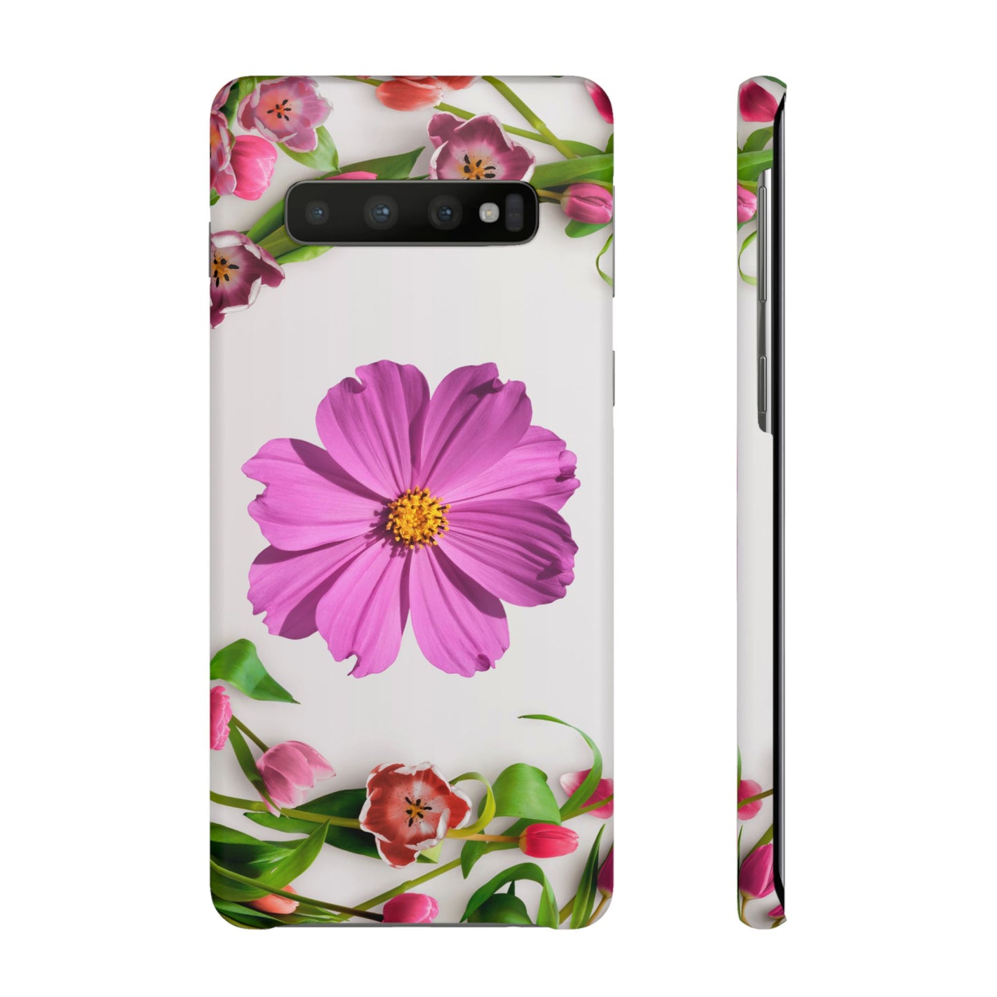 Snap Case- Elegant Flower Design