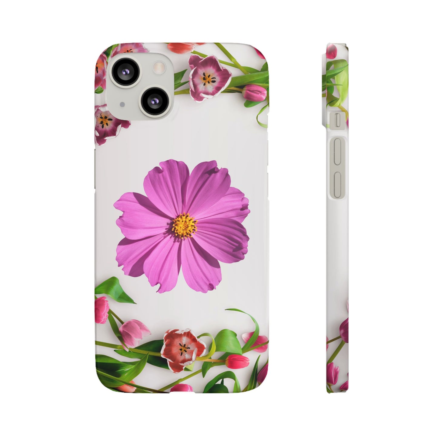 Snap Case- Elegant Flower Design