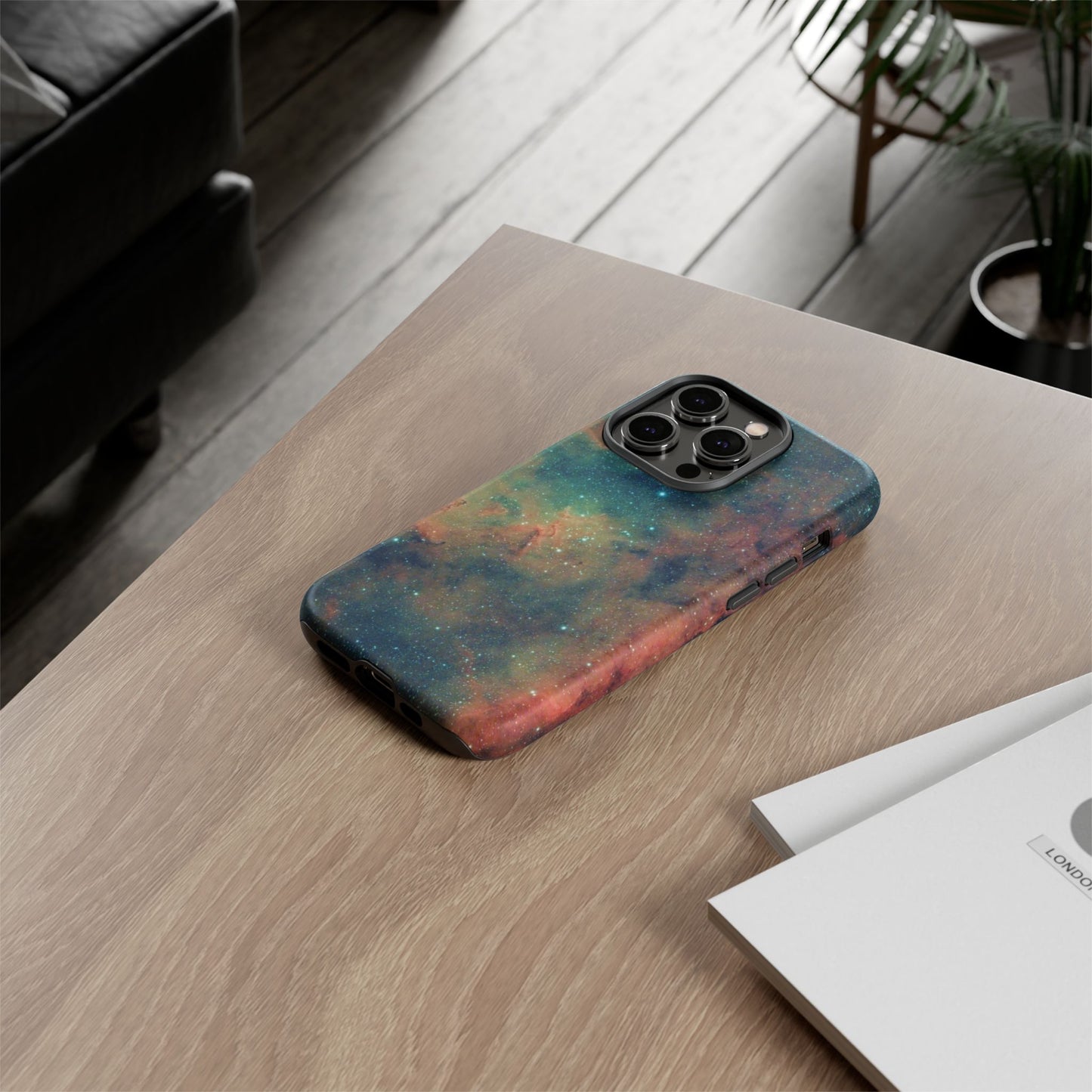 Tough Phone Case - Cosmic Nebula Design