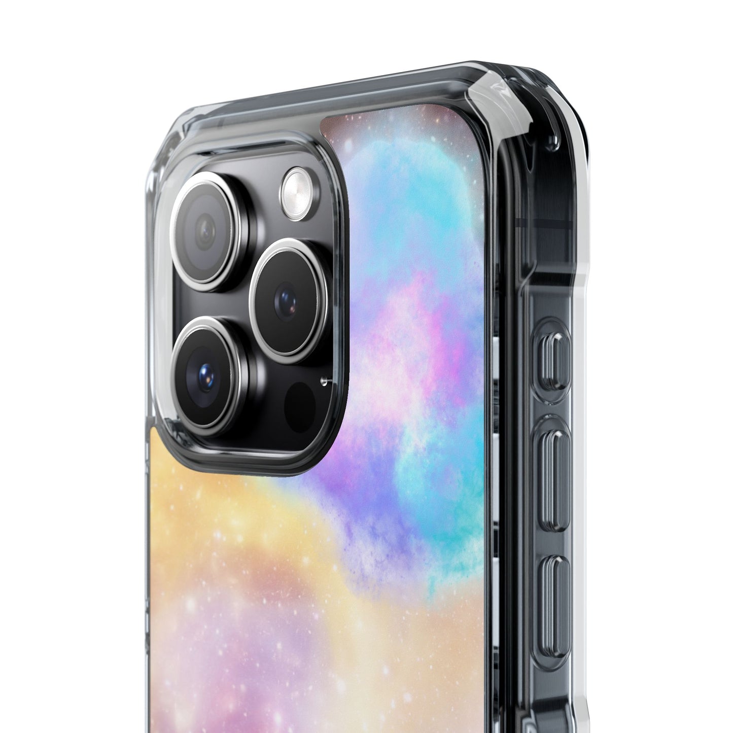 Magnetic Clear Phone Case - Cosmic Colors