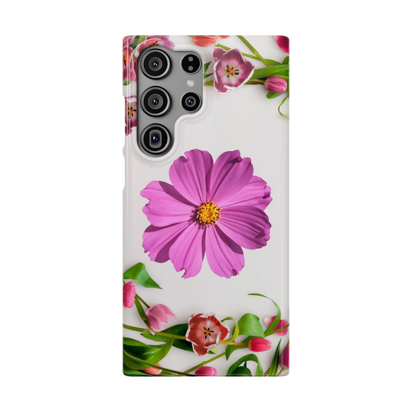 Snap Case- Elegant Flower Design