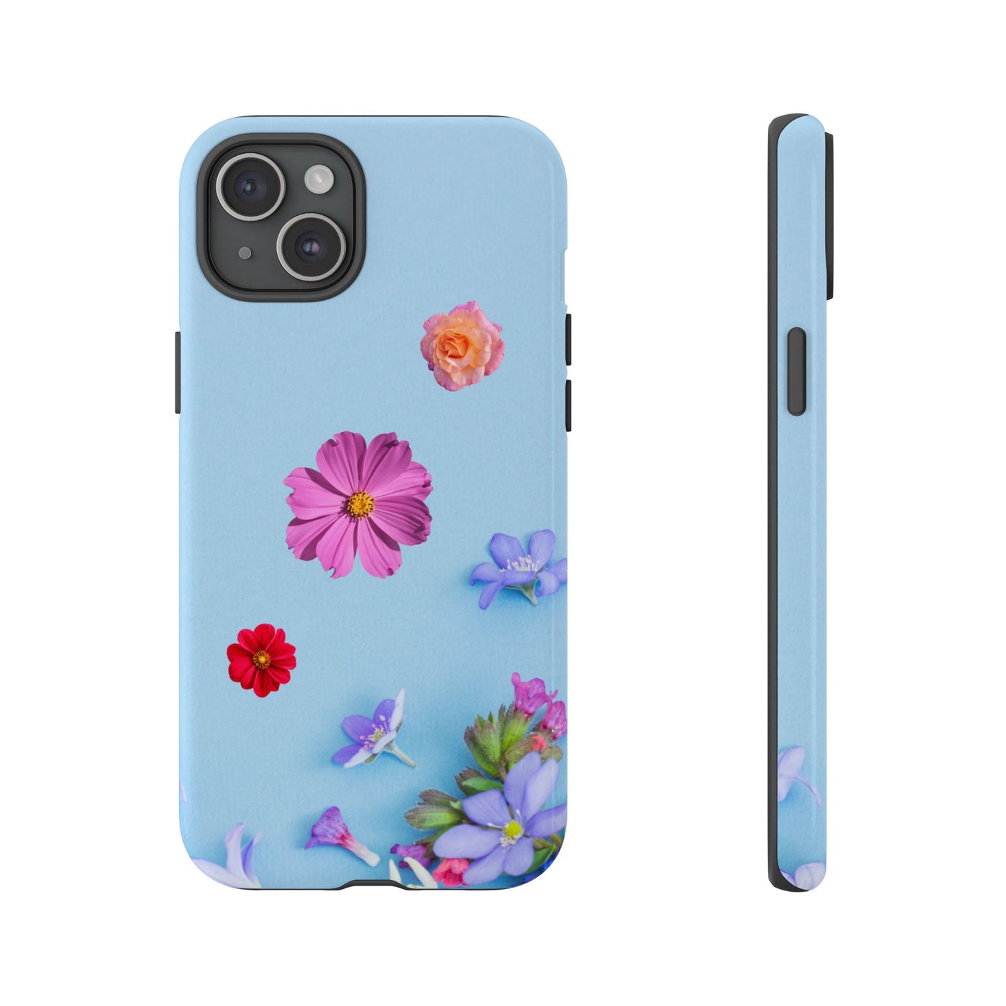 Tough Phone Case - Colorful Flower Design for Spring & Summer