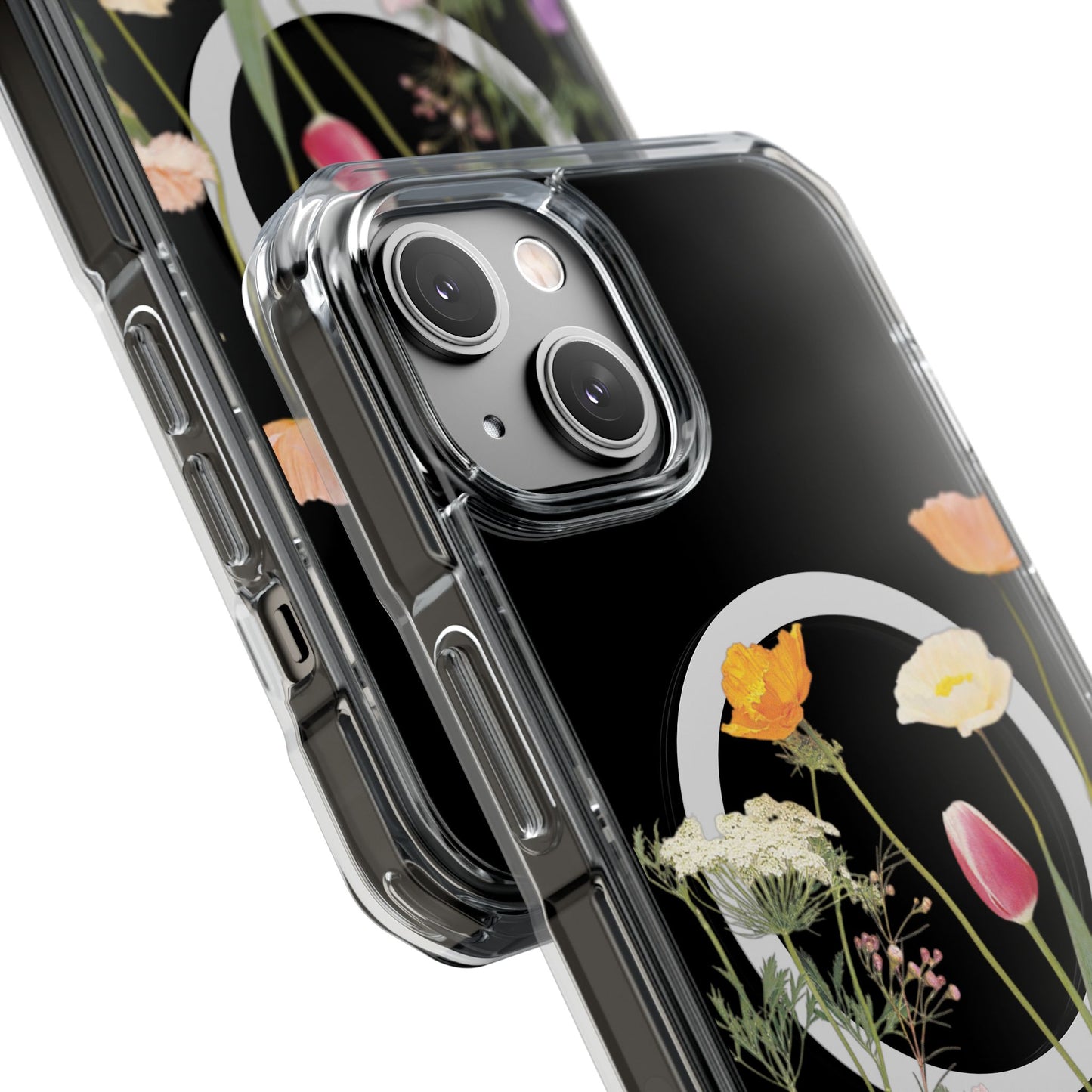 Magnetic Clear iPhone Case - Impact Protection for Nature Lovers