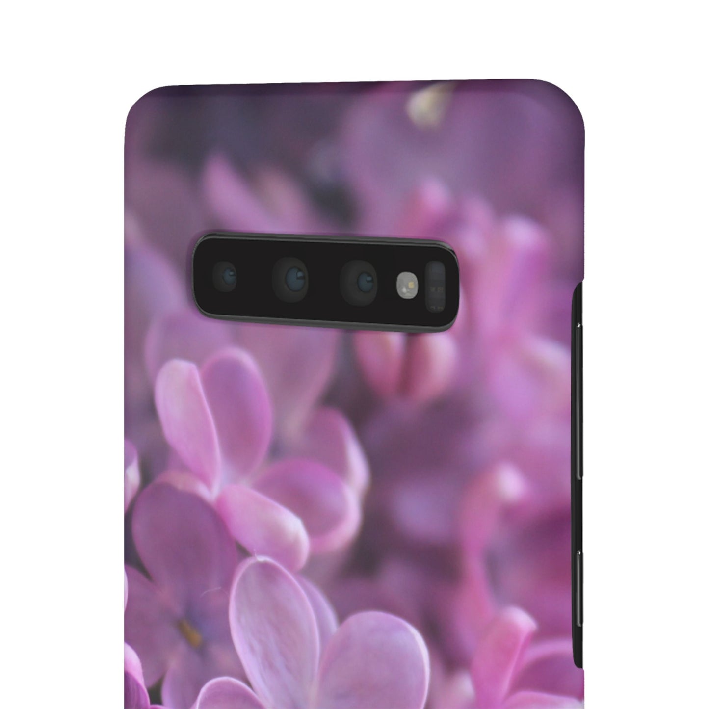 Snap Cases – Vibrant Purple Blossom Design for a Personalized Touch