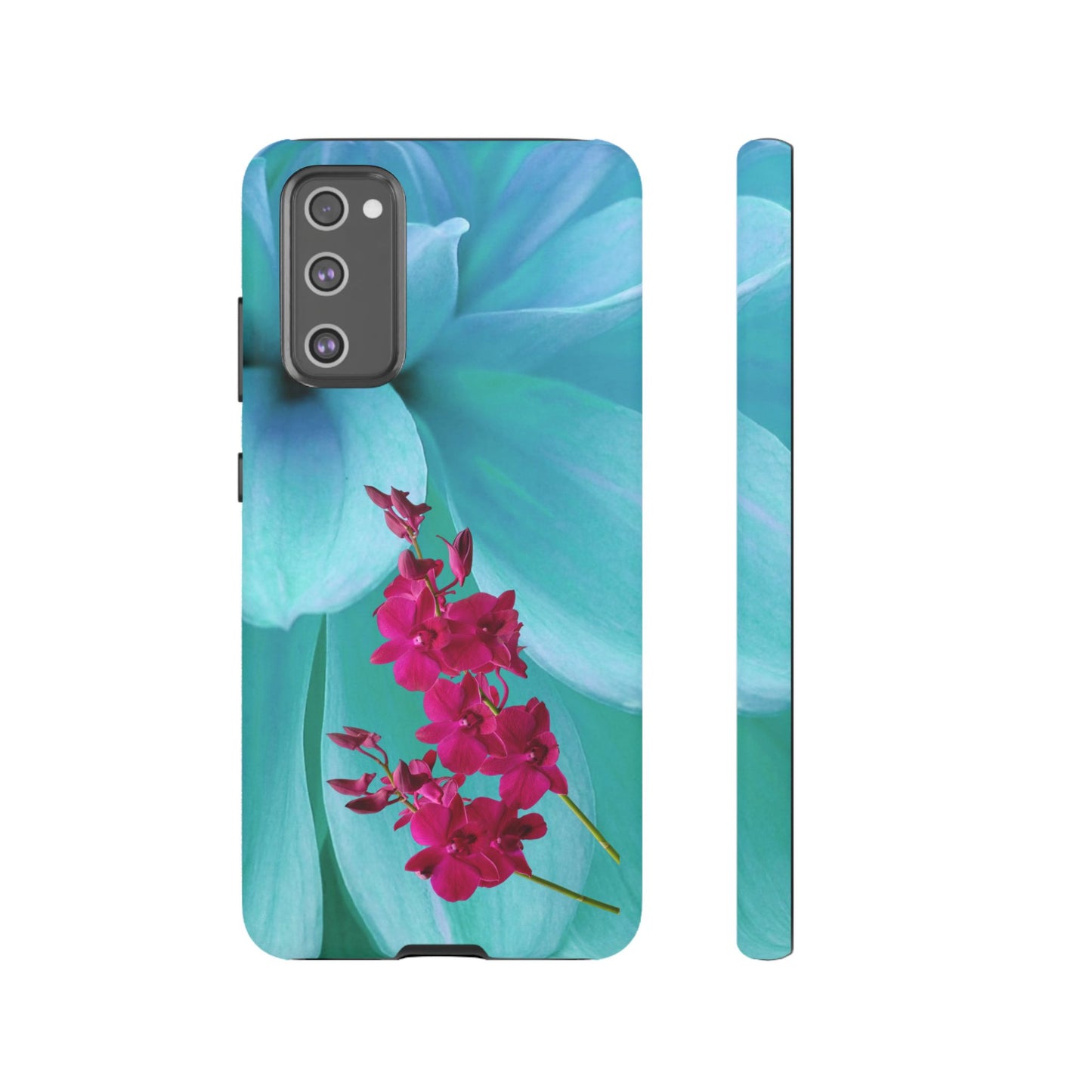 Tough Phone Case - Elegant Orchid Design