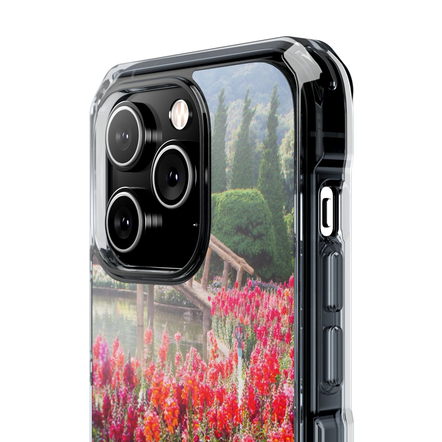 Magnetic Clear Impact Case - Nature-Inspired Phone Protection