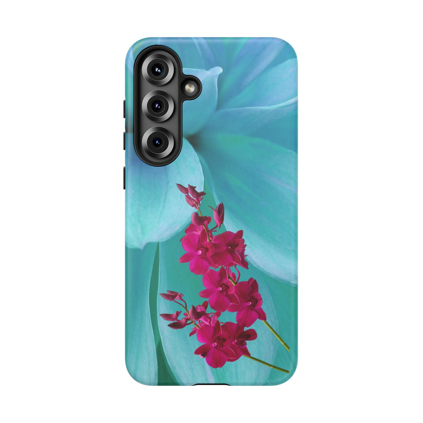 Tough Phone Case - Elegant Orchid Design