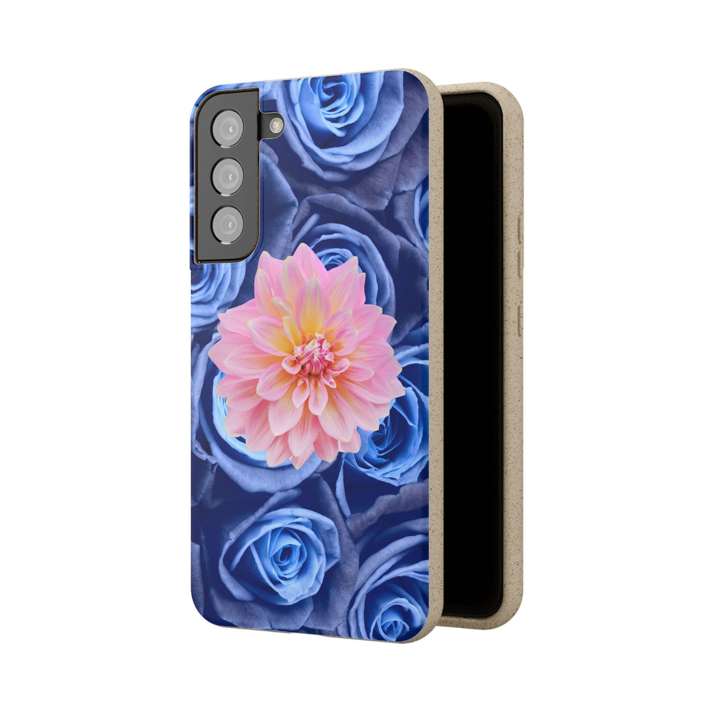 Biodegradable Cases- Blue Roses Design