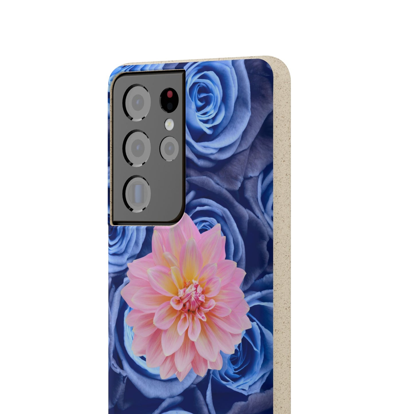 Biodegradable Cases- Blue Roses Design