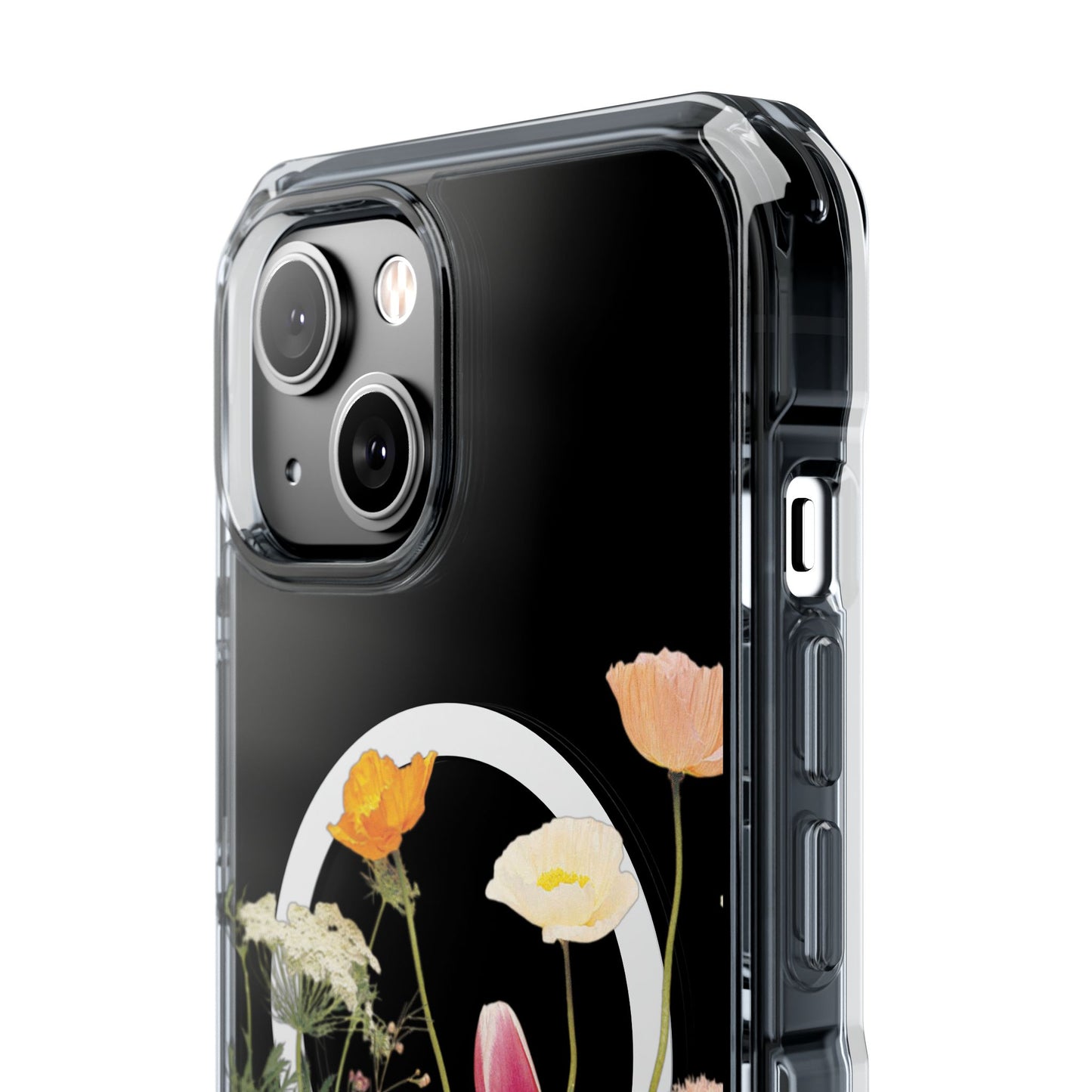 Magnetic Clear iPhone Case - Impact Protection for Nature Lovers