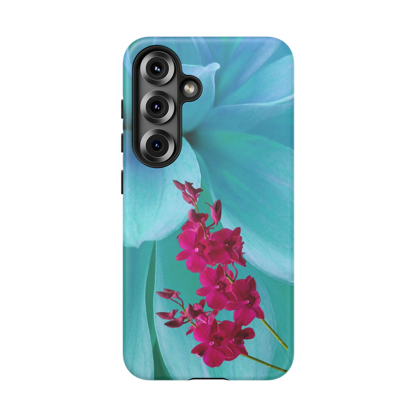 Tough Phone Case - Elegant Orchid Design