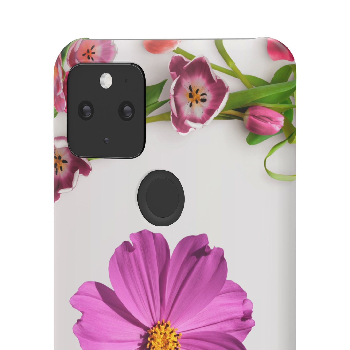 Snap Case- Elegant Flower Design