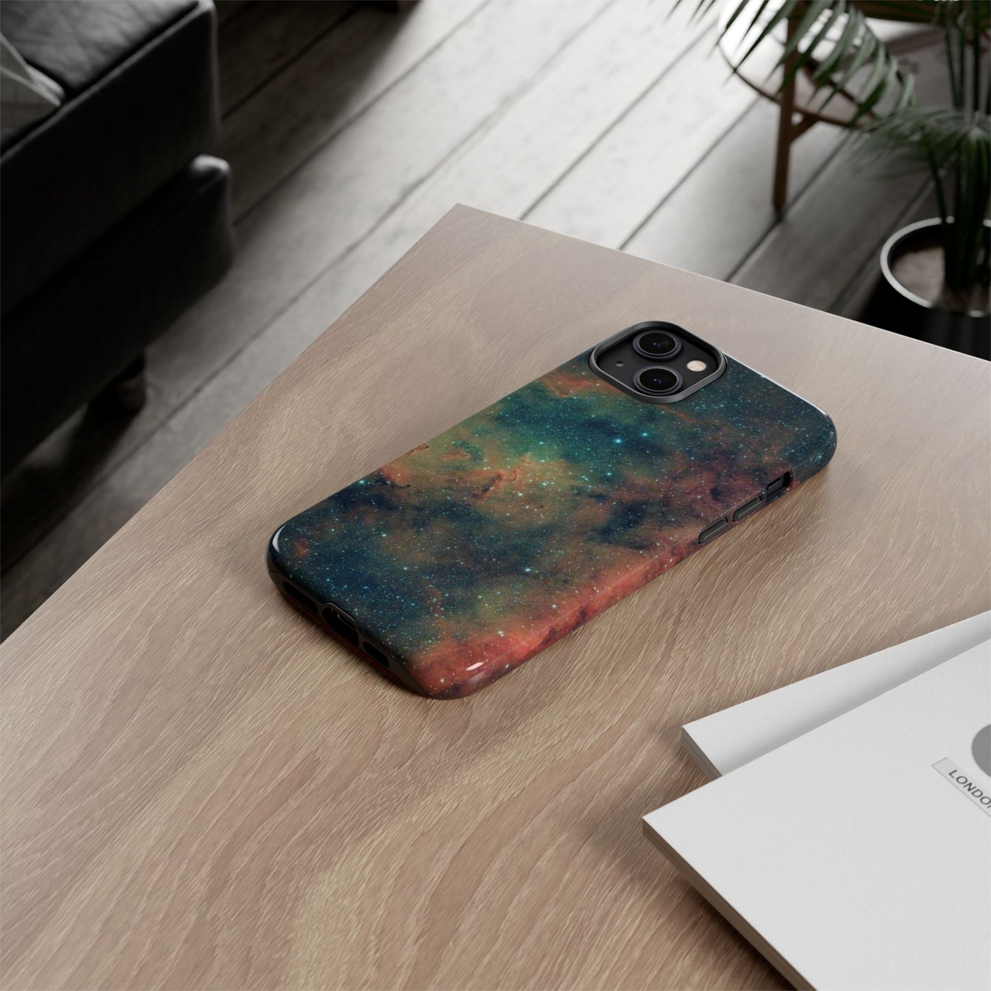 Tough Phone Case - Cosmic Nebula Design