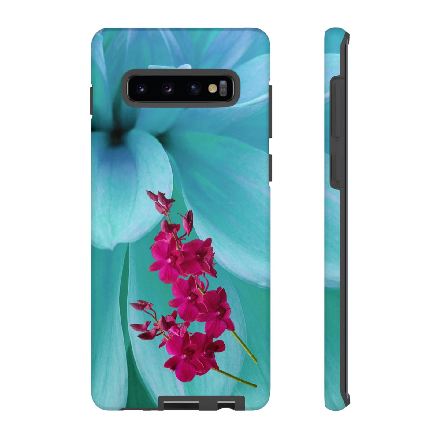 Tough Phone Case - Elegant Orchid Design