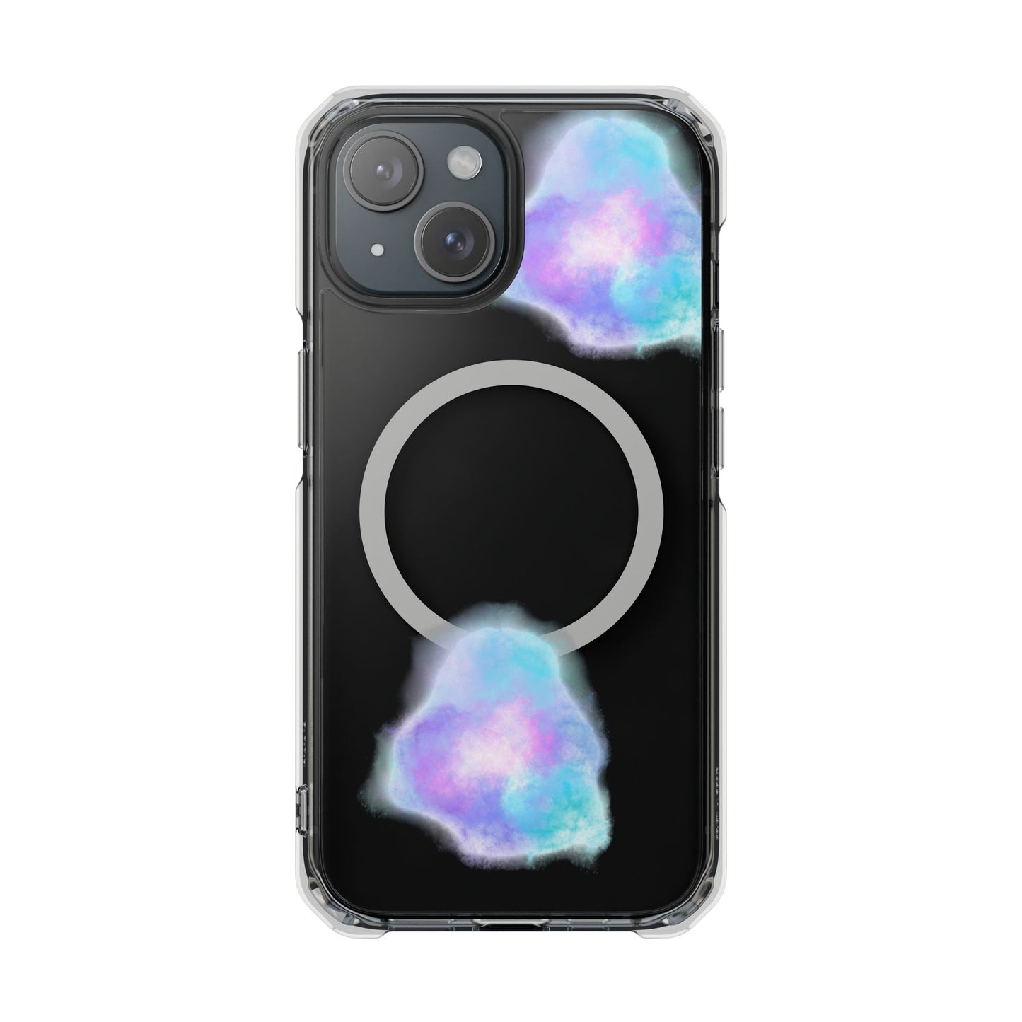 Magnetic Clear Impact Case - Star Dust