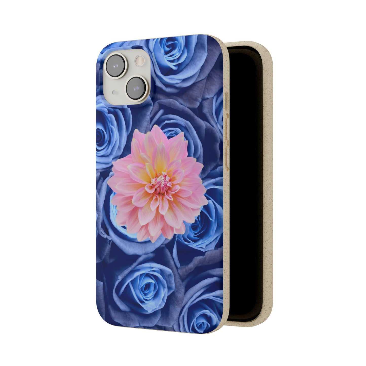 Biodegradable Cases- Blue Roses Design